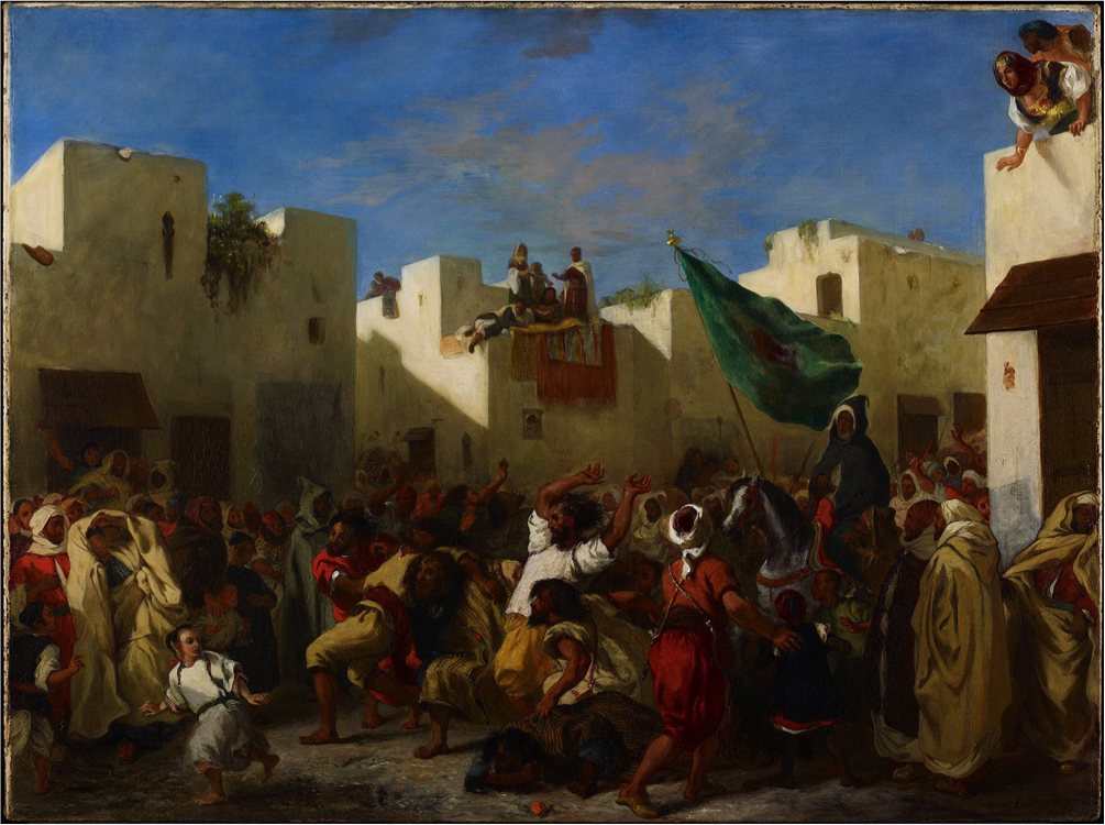 Eugène Delacroix, Convulsionists of Tangier, 1837