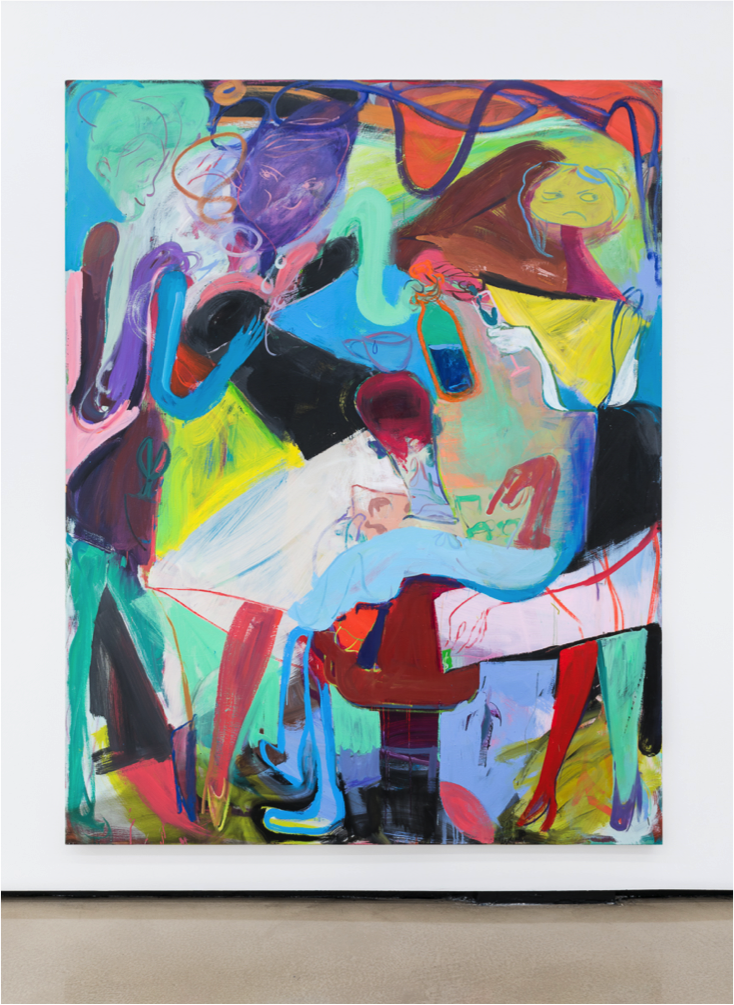 Jonathan Lux, Dreamette, oil on canvas, 2015