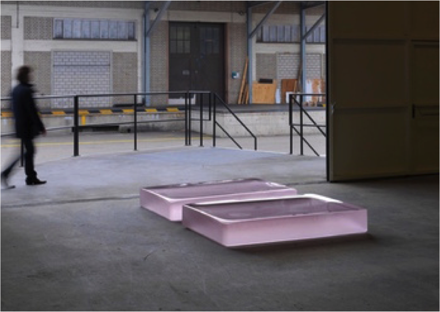 Roni Horn, Two Pink Tons (2008)