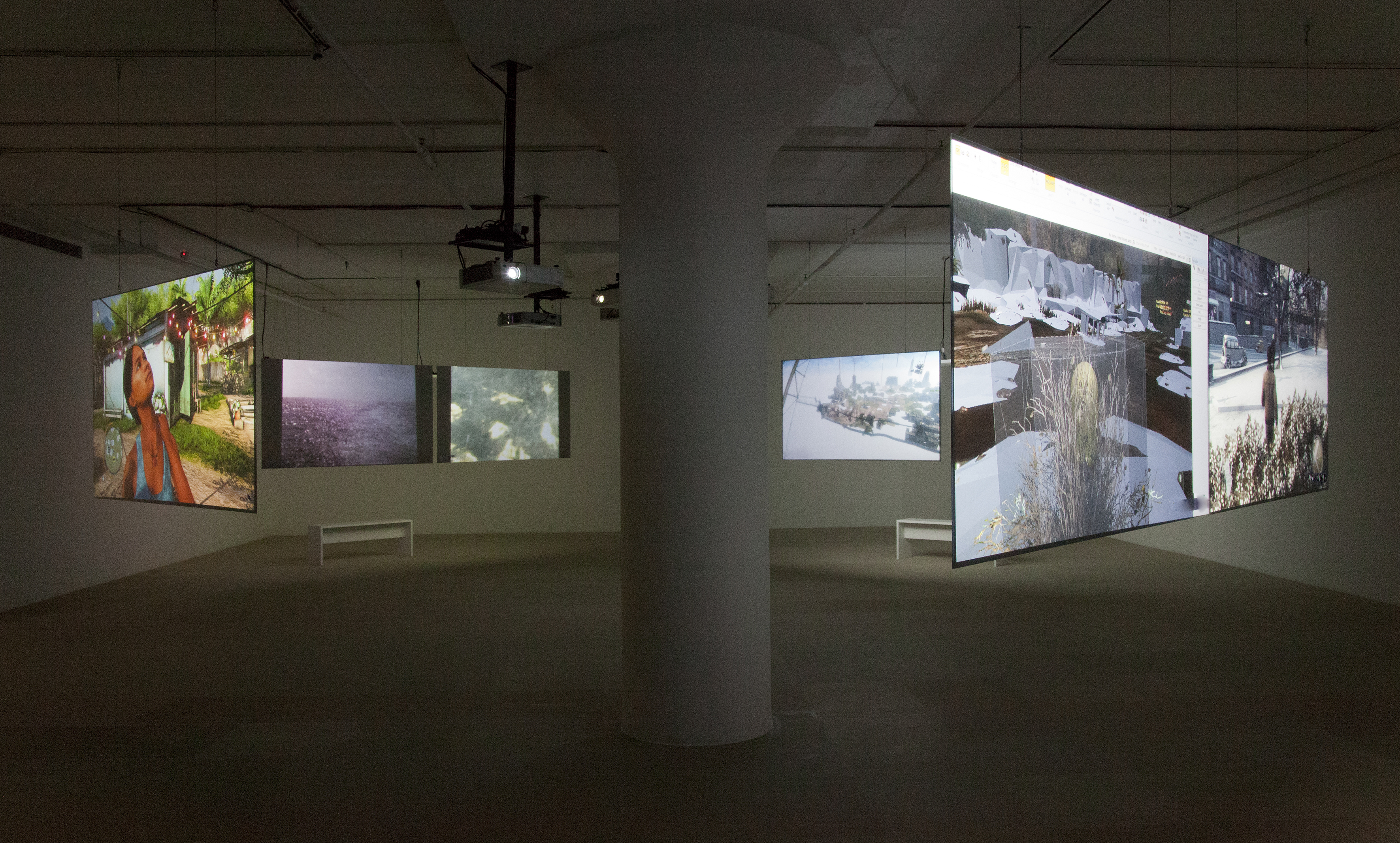 ﷯ Harun Farocki, Parallel I-IV (Installation View), 2012-14