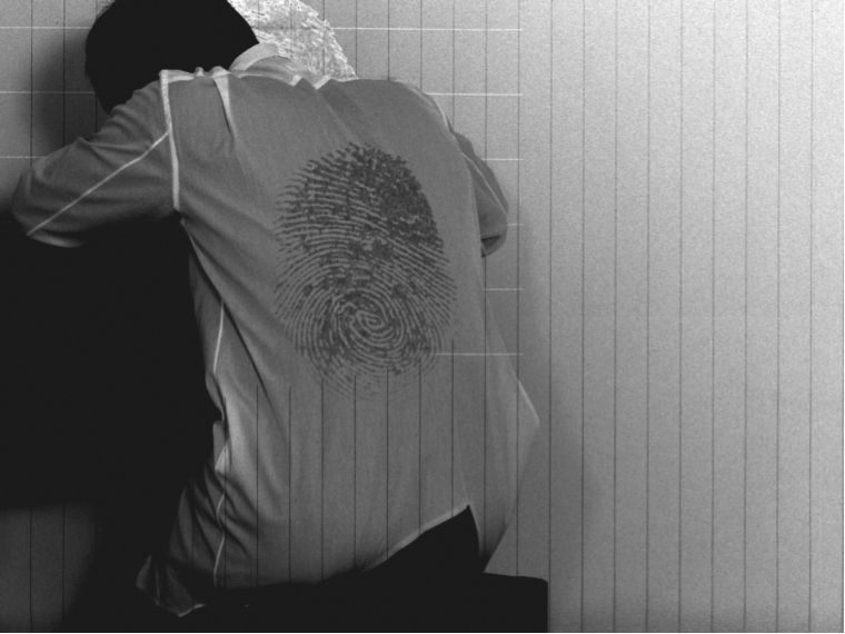 Hiraki Sawa, Man in Camera (video still), 2015-16, Single channel video, drawings, mixed media, installation, Duration 8’ 50’’ Photograph © Hiraki Sawa and Parafin, London
